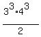 %283%5E3%2A4%5E3%29%2F2