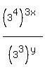 %283%5E4%29%5E%283x%29%2F%283%5E3%29%5Ey