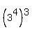 %283%5E4%29%5E3