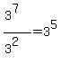 %283%5E7%29%2F%283%5E2%29=3%5E5