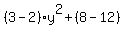 %283-2%29y%5E2++%2B+%288-12%29