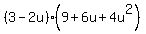 %283-2u%29%289%2B6u%2B4u%5E2%29
