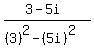 %283-5i%29%2F%28%283%29%5E2-%285i%29%5E2%29