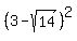 %283-sqrt%2814%29%29%5E2