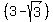 %283-sqrt%283%29%29