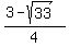 %283-sqrt%2833%29%29%2F4