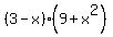 %283-x%29%289%2Bx%5E2%29