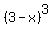 %283-x%29%5E3