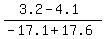 %283.2-4.1%29%2F%28-17.1%2B17.6%29%29