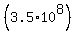 %283.5%2A10%5E8%29+