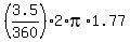 %283.5%2F360%29%2A+2%2Api%2A1.77