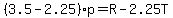 %283.5-2.25%29p=R-2.25T