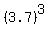 %283.7%29%5E3