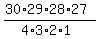 %2830%2A29%2A28%2A27%29%2F%284%2A3%2A2%2A1%29