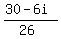 %2830-6i%29%2F%2826%29