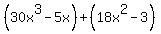 %2830x%5E3-5x%29%2B%2818x%5E2-3%29