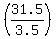 %2831.5%2F3.5%29