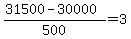 %2831500-30000%29%2F500+=+3