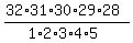 %2832%2A31%2A30%2A29%2A28%29%2F%281%2A2%2A3%2A4%2A5%29