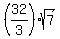 %2832%2F3%29%2Asqrt%287%29