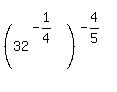 %2832%5E%28-1%2F4%29%29%5E%28-4%2F5%29
