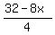 %2832-8x%29%2F4