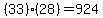 %2833%29%2828%29=924