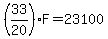 %2833%2F20%29F=23100