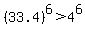 %2833.4%29%5E6+%3E+4%5E6