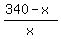 %28340-x%29%2Fx
