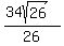 %2834sqrt%2826%29%29%2F26