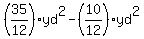 %2835%2F12%29yd%5E2-%2810%2F12%29yd%5E2