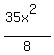 %2835x%5E2%29%2F8