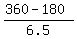 %28360-180%29%2F6.5