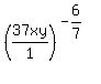 %2837xy%2F1%29%5E%28-6%2F7%29