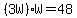 %283W%29W=48