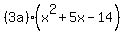 %283a%29%28x%5E2%2B5x-14%29