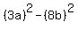 %283a%29%5E2-%288b%29%5E2
