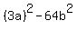 %283a%29%5E2-64b%5E2