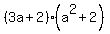 %283a%2B2%29%28a%5E2%2B2%29