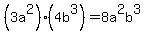%283a%5E2%29%284b%5E3%29+=+8a%5E2b%5E3