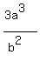 %283a%5E3%29%2F%28b%5E2%29