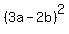 %283a-2b%29%5E2