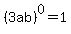 %283ab%29%5E0=1%29