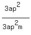 %283ap%5E2%29%2F%283ap%5E2m%29