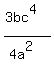 %283bc%5E4%29%2F%284a%5E2%29