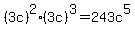 %283c%29%5E2%2A%283c%29%5E3+=+243c%5E5