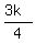 %283k%29%2F4