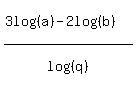 %283log%28%28a%29%29-+2log%28%28b%29%29%29%2Flog%28%28q%29%29+