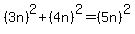 %283n%29%5E2%2B%284n%29%5E2=%285n%29%5E2